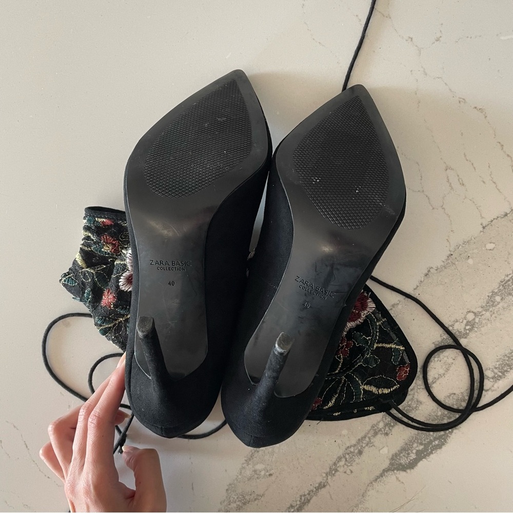 Zara Embroidered Boots - image 8